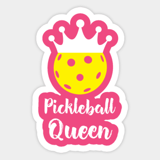 Pickleball Queen - Women's Funny Pickleball Sticker